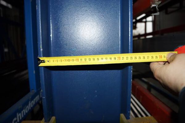Kragarmregale u.a. für Langgutprofile etc., ein- und zweiseitig, Armlängen 1,20m und 0,90m, Rahmenhöhen ca. 8,50m, 1,5 to. Fachast – gebraucht - : – Bild 38