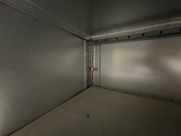 Große Fachbodenregalanlage (ca. 3.600m2), Dexion, 2 geschossig (könnte noch aufgestockt werden) mit 3 Treppen und 4 x 2er Palettenübergabeplätze, auf Wunsch mit Aufzug, Durchlaufregalen und umlaufender Lagerbühne, gesamt ca. 2.400 Felder – gebraucht - : – Bild 39