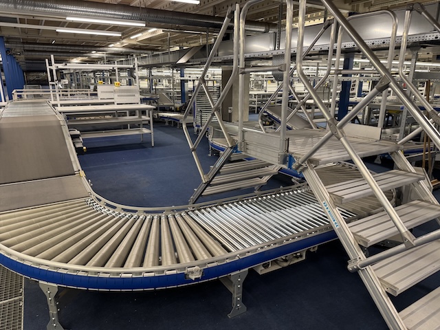 600m Fördertechnikanlage, Packstraße, SSI Schäfer, – gebraucht - lagertechnik 600m Fördertechnikanlage, Packstraße, SSI Schäfer, – gebraucht - – Bild 41