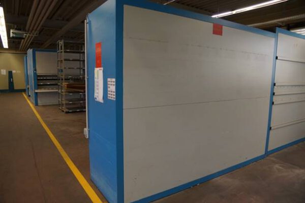 9 Stück Lagerpaternoster, Hänel und Kardex, Höhe zwischen ca. 2,42m und ca. 2,92m, Traglast 80 bis 140kg / Gondel – gebraucht -: – Bild 41