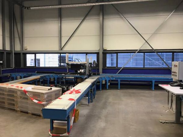 Fördertechnikanlage, ca. 170m, mit 2 Waagen und 7 Kurven, inkl. Steuerung – gebraucht -: – Bild 41