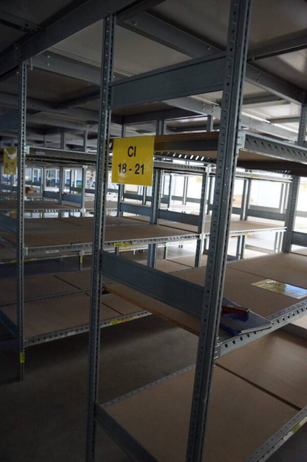 Fachbodenregalanlage mit Freifläche im OG, SSI Schäfer, R3000, Grundfläche ca. 167m2 – gebraucht - : – Bild 42