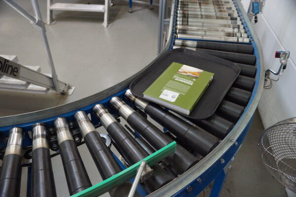 Komplette Fördertechnikanlage, ca. 200m, Rollenbreite 40 und 60cm - gebraucht - : – Bild 42