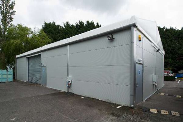 Aluminium-Thermohalle L: 25m x B:12,5m, ca. 312m2 - NEU - :