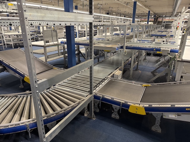 600m Fördertechnikanlage, Packstraße, SSI Schäfer, – gebraucht - lagertechnik 600m Fördertechnikanlage, Packstraße, SSI Schäfer, – gebraucht - – Bild 45