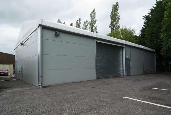 Aluminium-Thermohalle L: 25m x B:12,5m, ca. 312m2 - NEU - : – Bild 3