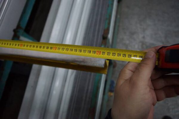 Kragarmregale u.a. für Langgutprofile etc., ein- und zweiseitig, Armlängen 1,20m und 0,90m, Rahmenhöhen ca. 8,50m, 1,5 to. Fachast – gebraucht - : – Bild 44