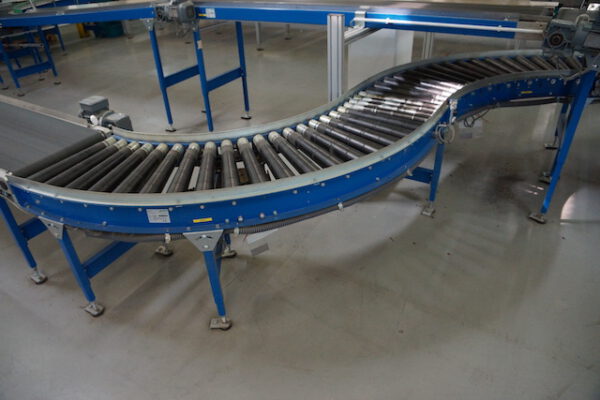 Komplette Fördertechnikanlage, ca. 200m, Rollenbreite 40 und 60cm - gebraucht - : – Bild 44