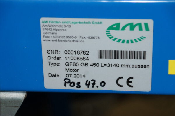 Komplette Fördertechnikanlage, ca. 200m, Rollenbreite 40 und 60cm - gebraucht - : – Bild 48