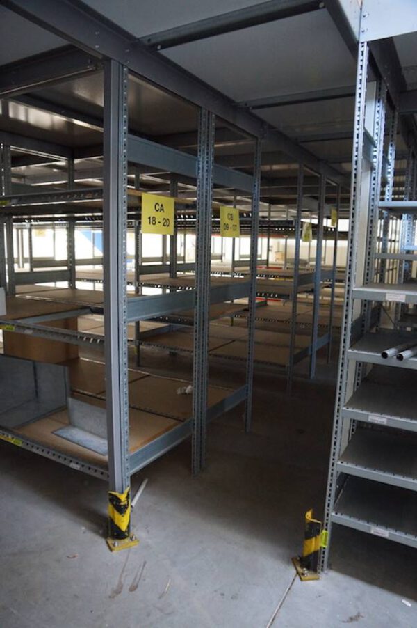 Fachbodenregalanlage mit Freifläche im OG, SSI Schäfer, R3000, Grundfläche ca. 167m2 – gebraucht - : – Bild 49
