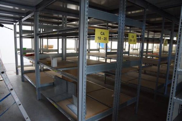 Fachbodenregalanlage mit Freifläche im OG, SSI Schäfer, R3000, Grundfläche ca. 167m2 – gebraucht - : – Bild 50