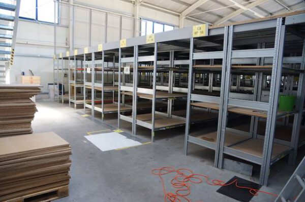 Fachbodenregalanlage mit Freifläche im OG, SSI Schäfer, R3000, Grundfläche ca. 167m2 – gebraucht - : – Bild 51