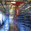 Kleinteilelager/Behälterlager halbautomatisch, ideal für schwere Metallkisten – gebraucht - : – Bild 12