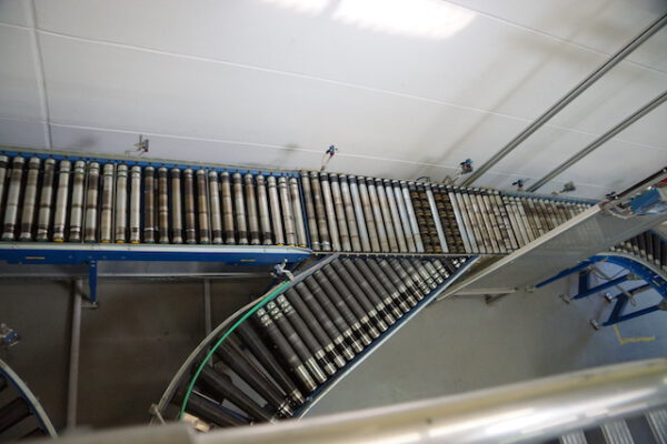 Komplette Fördertechnikanlage, ca. 200m, Rollenbreite 40 und 60cm - gebraucht - : – Bild 52