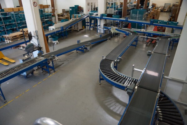 Komplette Fördertechnikanlage, ca. 200m, Rollenbreite 40 und 60cm - gebraucht - : – Bild 53