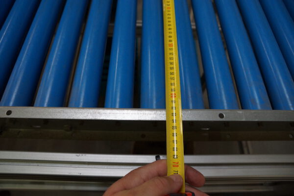Komplette Fördertechnikanlage, ca. 200m, Rollenbreite 40 und 60cm - gebraucht - : – Bild 54