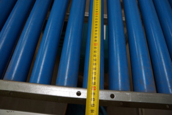 Komplette Fördertechnikanlage, ca. 200m, Rollenbreite 40 und 60cm - gebraucht - : – Bild 55