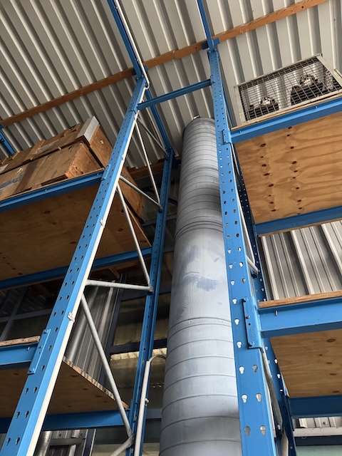 Regalhalle bestehend aus Kragarmregalen und Palettenregalen, OHRA, Grundfläche ca. 867m2 – gebraucht - : lagertechnik Regalhalle bestehend aus Kragarmregalen und Palettenregalen, OHRA, Grundfläche ca. 867m2 – gebraucht - : – Bild 18