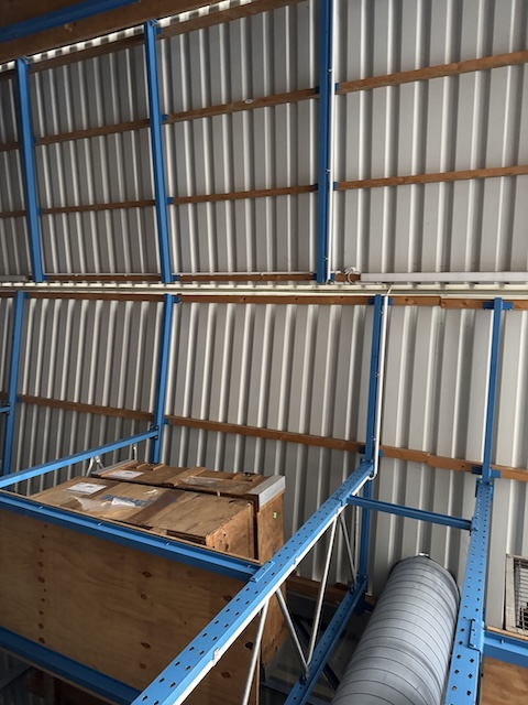 Regalhalle bestehend aus Kragarmregalen und Palettenregalen, OHRA, Grundfläche ca. 867m2 – gebraucht - : lagertechnik Regalhalle bestehend aus Kragarmregalen und Palettenregalen, OHRA, Grundfläche ca. 867m2 – gebraucht - : – Bild 17