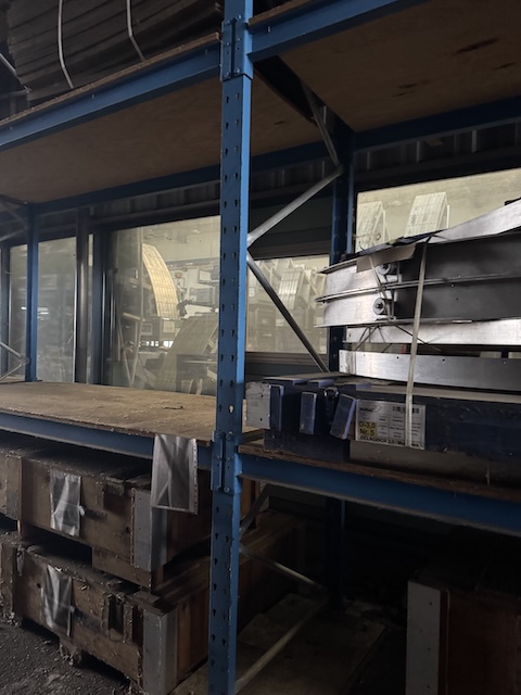 Regalhalle bestehend aus Kragarmregalen und Palettenregalen, OHRA, Grundfläche ca. 867m2 – gebraucht - : lagertechnik Regalhalle bestehend aus Kragarmregalen und Palettenregalen, OHRA, Grundfläche ca. 867m2 – gebraucht - : – Bild 15