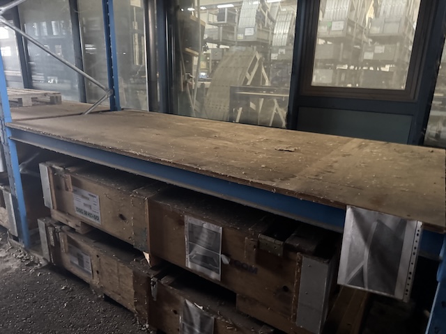 Regalhalle bestehend aus Kragarmregalen und Palettenregalen, OHRA, Grundfläche ca. 867m2 – gebraucht - : lagertechnik Regalhalle bestehend aus Kragarmregalen und Palettenregalen, OHRA, Grundfläche ca. 867m2 – gebraucht - : – Bild 14