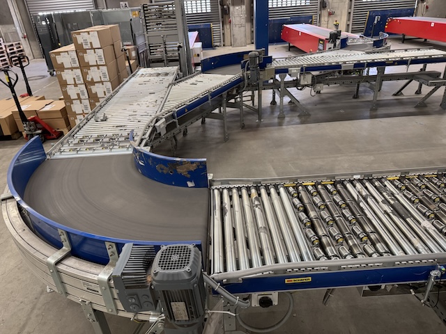 600m Fördertechnikanlage, Packstraße, SSI Schäfer, – gebraucht - lagertechnik 600m Fördertechnikanlage, Packstraße, SSI Schäfer, – gebraucht - – Bild 62