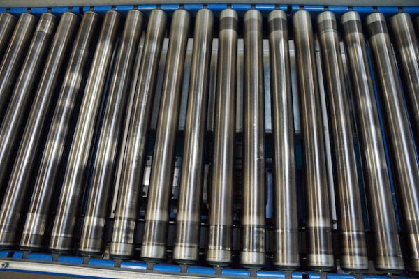Komplette Fördertechnikanlage, ca. 200m, Rollenbreite 40 und 60cm - gebraucht - : – Bild 60