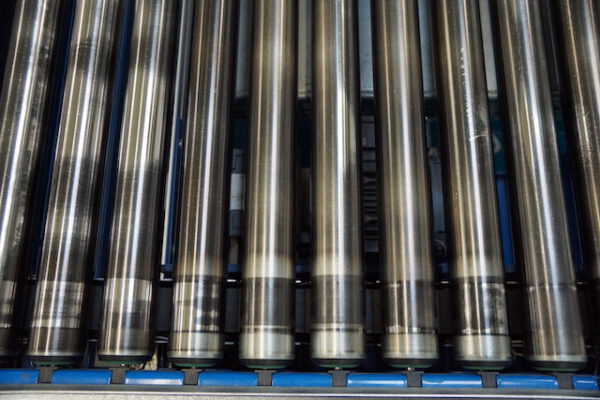 Komplette Fördertechnikanlage, ca. 200m, Rollenbreite 40 und 60cm - gebraucht - : – Bild 61