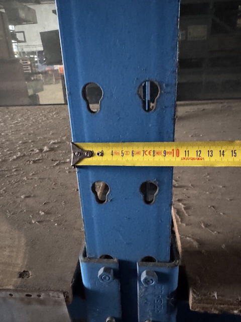 Regalhalle bestehend aus Kragarmregalen und Palettenregalen, OHRA, Grundfläche ca. 867m2 – gebraucht - : lagertechnik Regalhalle bestehend aus Kragarmregalen und Palettenregalen, OHRA, Grundfläche ca. 867m2 – gebraucht - : – Bild 13