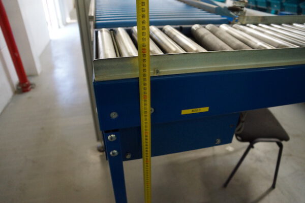 Komplette Fördertechnikanlage, ca. 200m, Rollenbreite 40 und 60cm - gebraucht - : lagertechnik