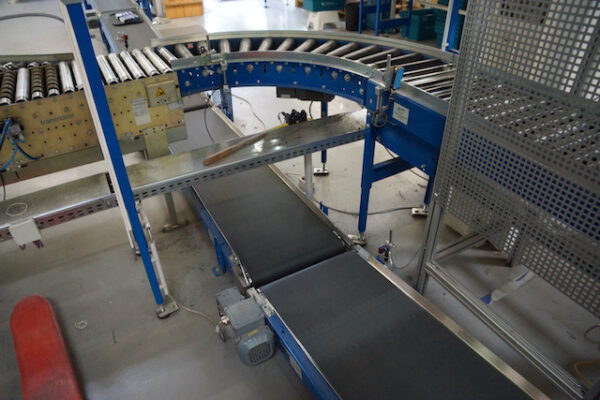 Komplette Fördertechnikanlage, ca. 200m, Rollenbreite 40 und 60cm - gebraucht - : – Bild 66