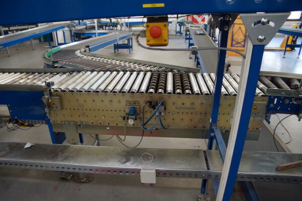 Komplette Fördertechnikanlage, ca. 200m, Rollenbreite 40 und 60cm - gebraucht - : – Bild 67