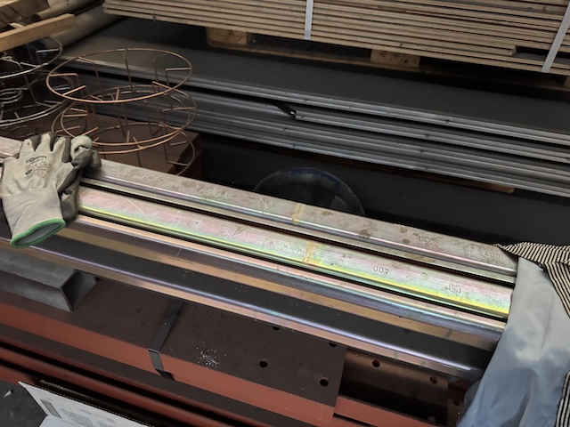 Regalhalle bestehend aus Kragarmregalen und Palettenregalen, OHRA, Grundfläche ca. 867m2 – gebraucht - : lagertechnik Regalhalle bestehend aus Kragarmregalen und Palettenregalen, OHRA, Grundfläche ca. 867m2 – gebraucht - : – Bild 3