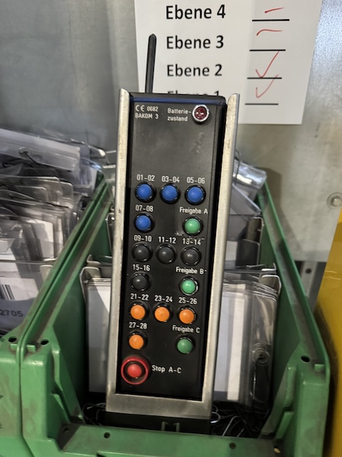 Palettenverschieberegalanlage, Bito, Höhe ca. 8m, 900kg / Palette, 3,60m Traversen, ca. 2.684 Stellplätze - gebraucht - : lagertechnik Palettenverschieberegalanlage, Bito, Höhe ca. 8m, 900kg / Palette, 3,60m Traversen, ca. 2.684 Stellplätze - gebraucht - : – Bild 12