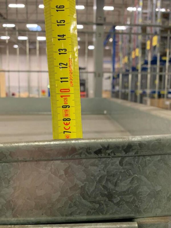 7 Stück Lagerlift, Kardex, ca. 6,30m bzw 1x 6,90m hoch (kürzbar), 2 Tablargrößen, 215/230kg pro Tablar, 1 Gerät 150kg – gebraucht -: – Bild 17