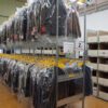 Textilhängeregal, Bito, Feldbreite 1 und 1,50m, Höhe 3m – gebraucht - :