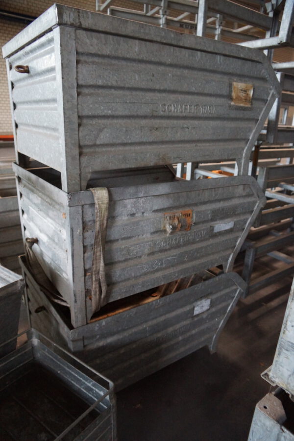 3 St. Stapelbehälter, Großbehälter, Transport- und Stapelbehälter Serie LF, L 1200/1000 x B 800 x H 610 mm, SSI Schäfer - gebraucht- : – Bild 3
