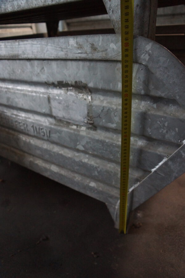 3 St. Stapelbehälter, Großbehälter, Transport- und Stapelbehälter Serie LF, L 1200/1000 x B 800 x H 610 mm, SSI Schäfer - gebraucht- : – Bild 4