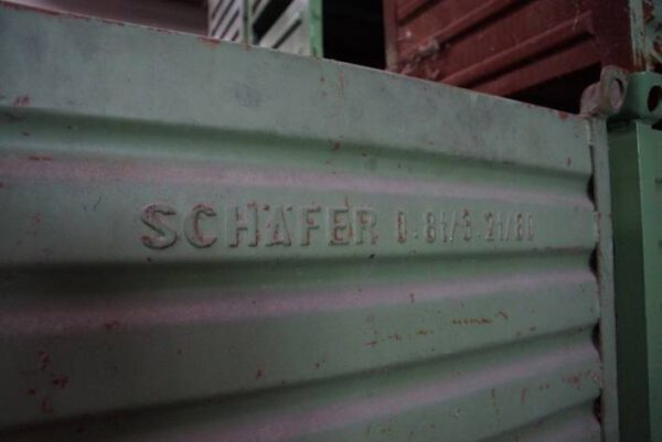 39 St. Stapelbehälter, Großbehälter, Transport- und Stapelbehälter Serie E, m. Klappe, L 800 x B 600 x H 605 mm, SSI Schäfer - gebraucht- : – Bild 5
