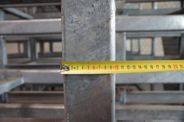 34 Stück verzinkte Langgutgestelle, Rungen - Langgutgestell stapelbar, kranbar, sehr stabil - gebraucht- : – Bild 14