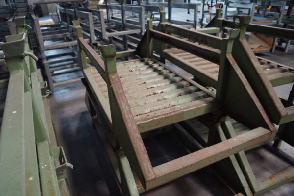 4 Stück Stapelgestelle, Langgutgestelle, sehr stabil - gebraucht- : – Bild 4