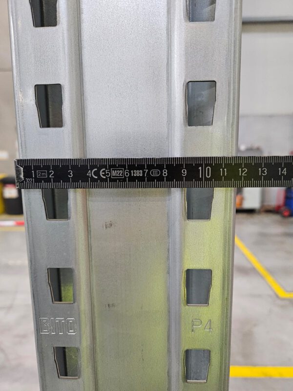 Palettenregal, Bito, 8,50 - 9m hoch, 1.000kg / Palette, ca. 2.850 Stellplätze – Bild 4