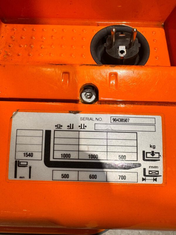 4 x Elektro-Deichselstapler, Jungheinrich, EMC 110 – Bild 18