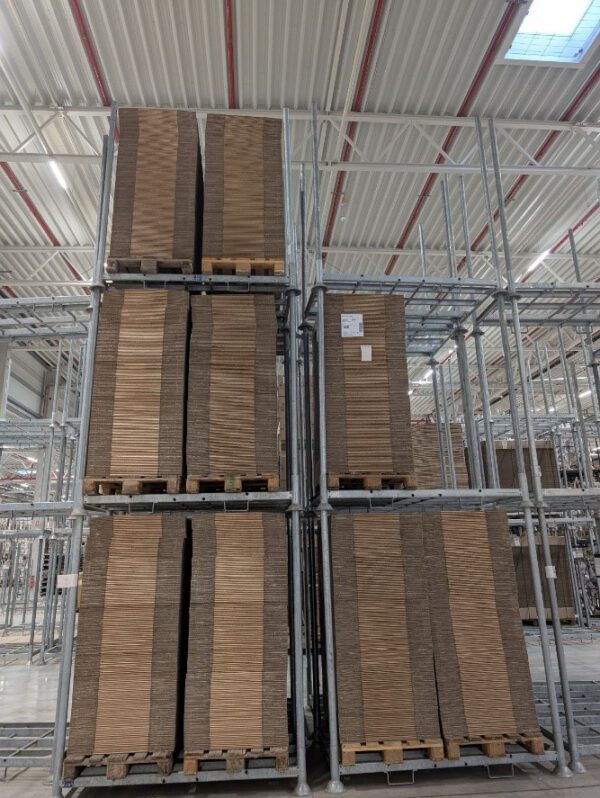 1.100 Stück verzinkte Rungengestelle Rungenpalette / Lagergestelle / Stapelgestelle, 2 Größen – Bild 2
