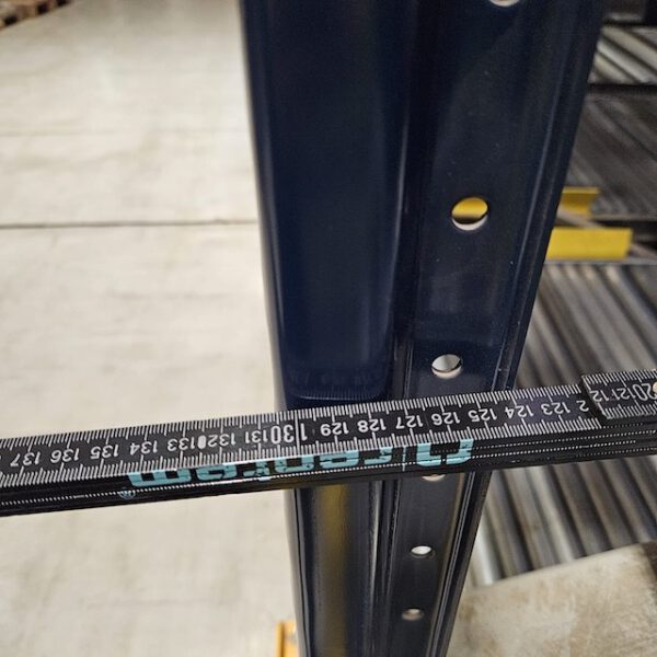 Radio-Shuttle Palettenregal für Europaletten etc. ähnlich  Einfahrregal, Mecalux, 800kg / Palette, max. 5776 Palettenstellplätze – Bild 25