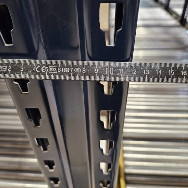 Radio-Shuttle Palettenregal für Europaletten etc. ähnlich  Einfahrregal, Mecalux, 800kg / Palette, max. 5776 Palettenstellplätze – Bild 26