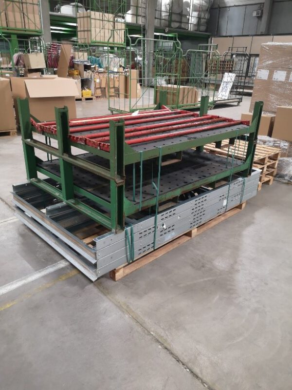 250x Rungengestelle / Lagergestelle / Stapelgestelle, ca. 1,98 x 1,40 x 2,45m – Bild 3