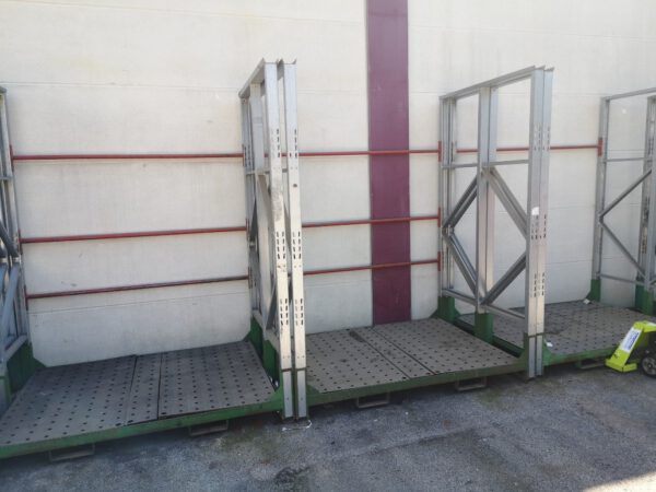 250x Rungengestelle / Lagergestelle / Stapelgestelle, ca. 1,98 x 1,40 x 2,45m – Bild 4