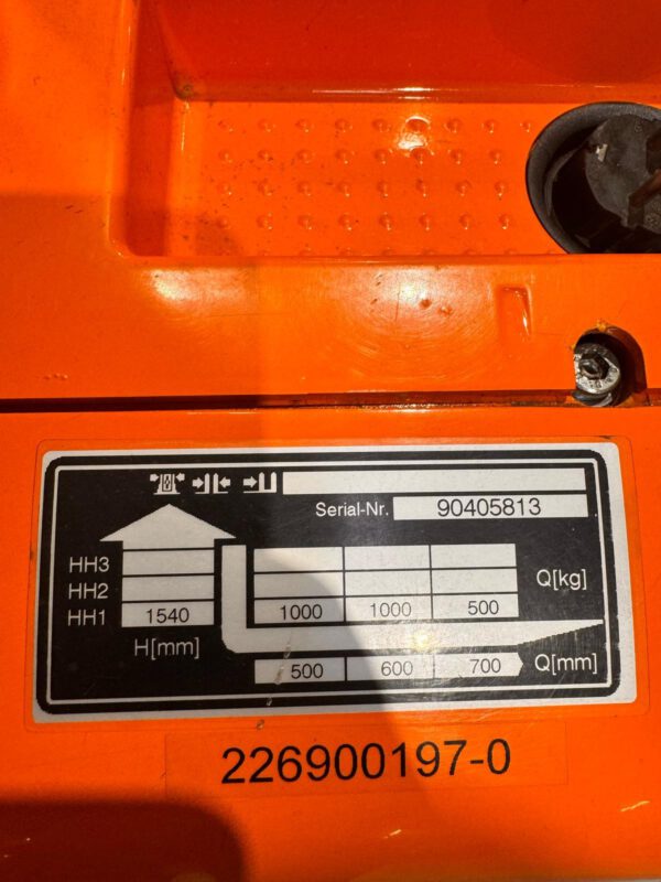4 x Elektro-Deichselstapler, Jungheinrich, EMC 110 – Bild 20