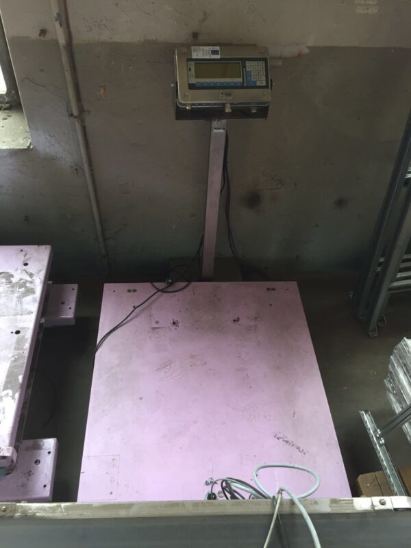 Bizerba Plattformwaage max. 600Kg Wägeterminal ST Bodenwaage max.600Kg min. 0,4Kg - gebraucht -: – Bild 8